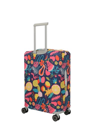 Travelite bőrönd huzat M közepes méretű multicolor gyümölcsös