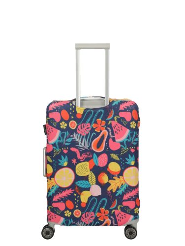 Travelite bőrönd huzat M közepes méretű multicolor gyümölcsös