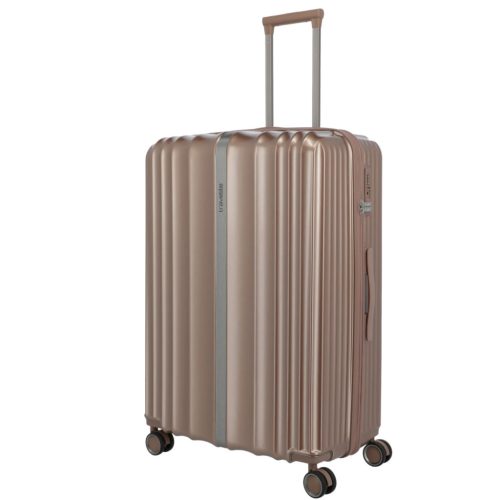 Travelite Paros L  Cappuccino nagy méretű prémium bőrönd