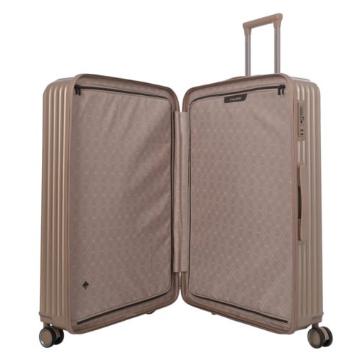 Travelite Paros L  Cappuccino nagy méretű prémium bőrönd
