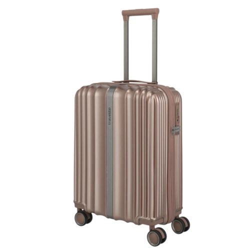 Travelite Paros S Capuccino kabin méretű prémium bőrönd