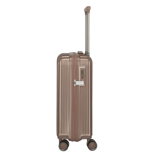 Travelite Paros S Capuccino kabin méretű prémium bőrönd