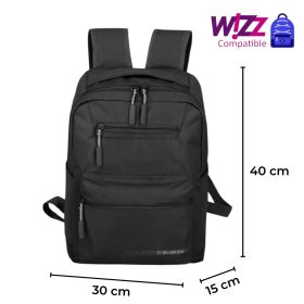   Travelite 6917-01 Kick Off fekete közepes méretű hátizsák