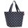 Reisenthel ZS4117 Shopper M metallic dots blue válltáska