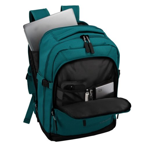 Travelite 6921-22 Kick Off petrol 40x25x20 kabintáska