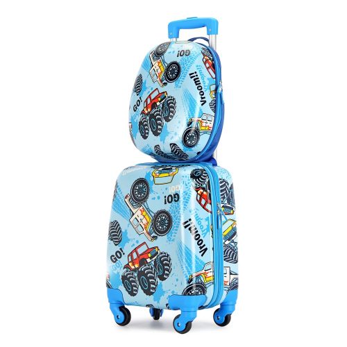 Bontour Monster Truck gyerek bőrönd szett