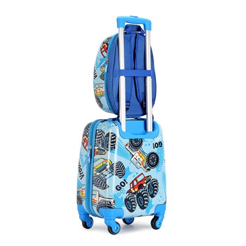 Bontour Monster Truck gyerek bőrönd szett