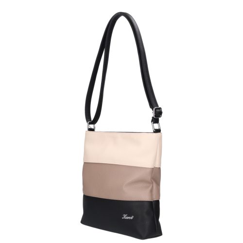 Karen N 099 fekete bézs női táska