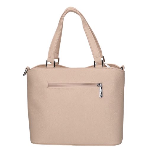 Karen D 565 bézs virág rostbőr női kézitáska