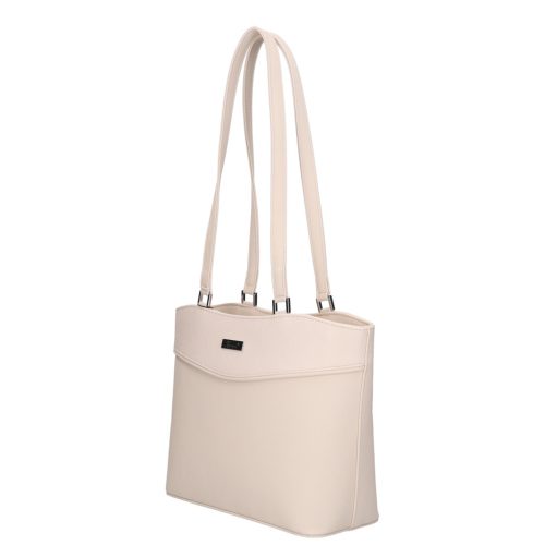 Karen 1693 bézs rostbőr női táska