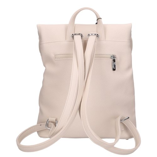 Karen D 390 bézs virág rostbőr női táska