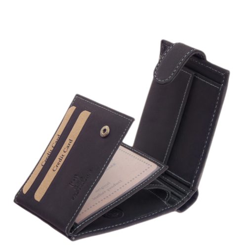 GreenDeed valódi bőr férfi pénztárca modern traktor mintával UTRA1021/T