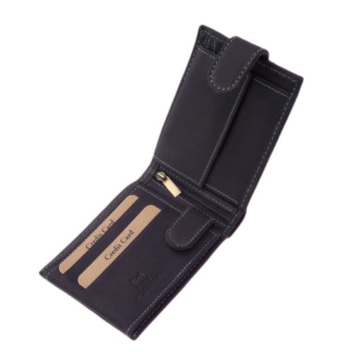 GreenDeed valódi bőr férfi pénztárca modern traktor mintával UTRA1021/T