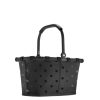 Reisenthel Carrybag XS frame glossy dots black kicsi bevásárló kosár