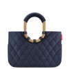 Reisenthel Loopshopper M frame rhombus midnight gold OS4111 női bevásárlótáska