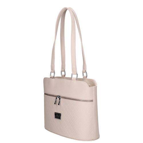 Karen rostbőr táska 2374 bézs steppelt