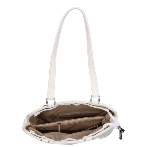 Karen rostbőr táska 2374 bézs steppelt