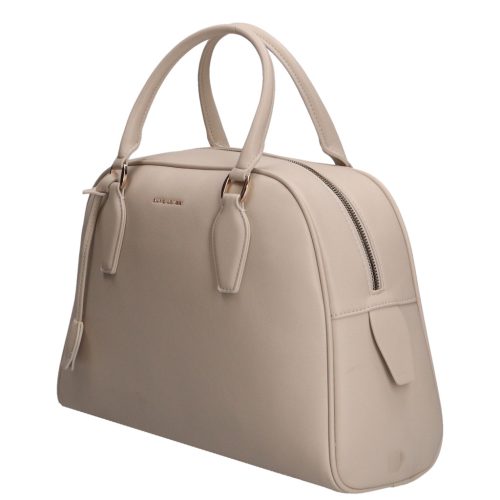 David Jones CM7299 bézs női kézitáska lakattal