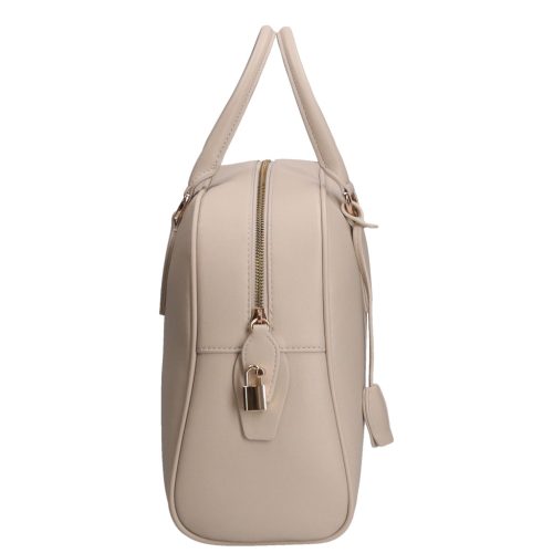 David Jones CM7299 bézs női kézitáska lakattal