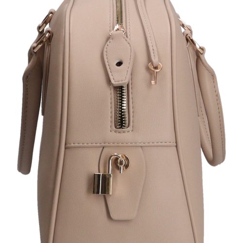 David Jones CM7299 bézs női kézitáska lakattal