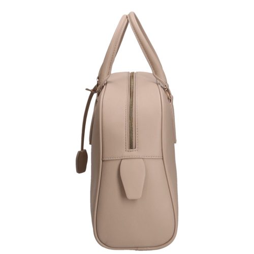 David Jones CM7299 drapp női kézitáska lakattal