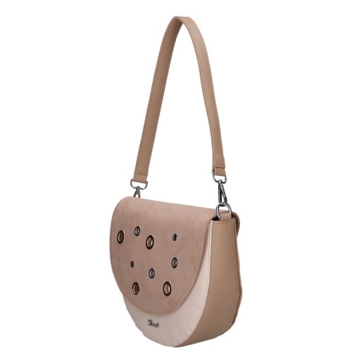 Karen 2477 bézs rostbőr női táska