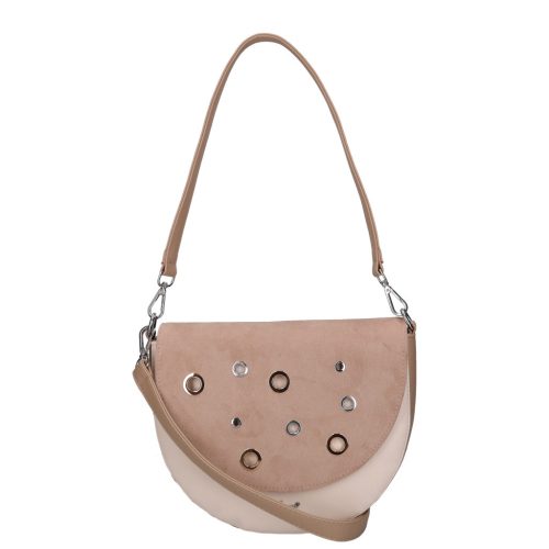 Karen 2477 bézs rostbőr női táska