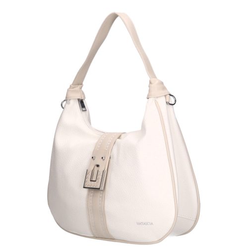 Natascia 6815 fehér női válltáska