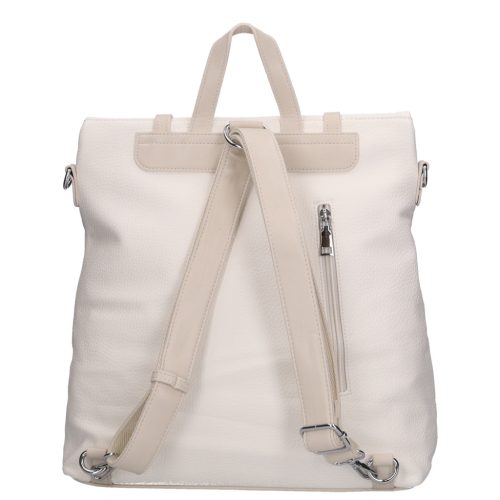Natascia NT708 fehér női hátizsák