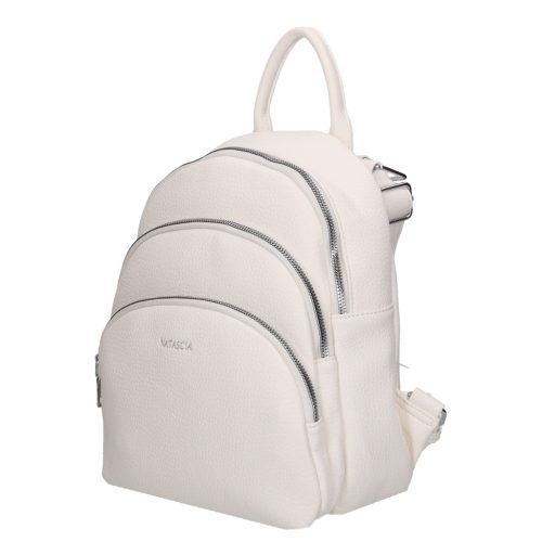 Natascia NT135 fehér női hátizsák