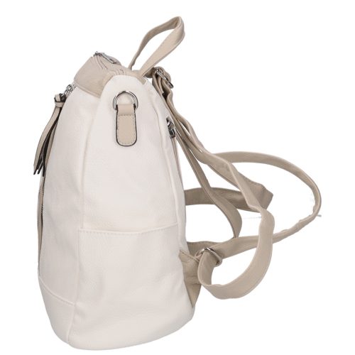 Hernan Bag HB0149 fehér bézs női hátizsák