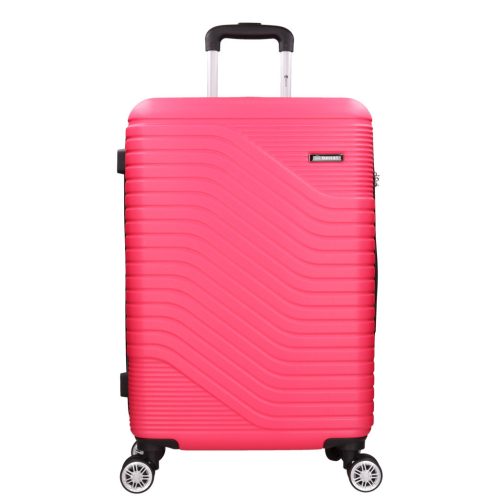 Benzi 5747 pink L nagy méretű bőrönd