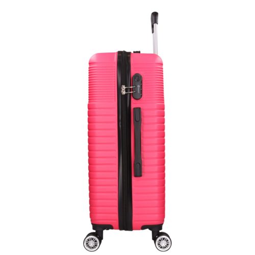 Benzi 5747 L pink nagy méretű bőrönd