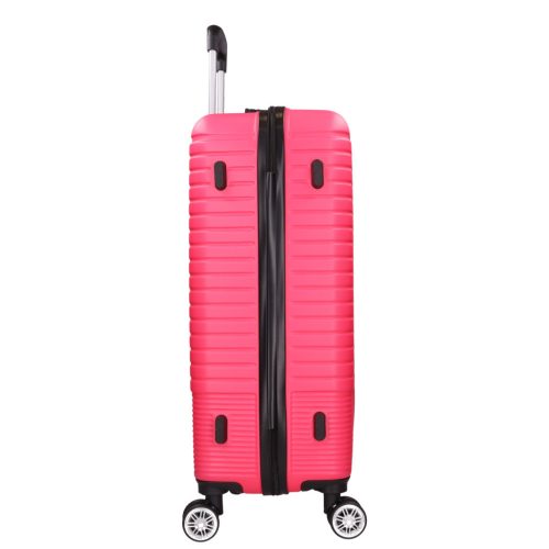 Benzi 5747 L pink nagy méretű bőrönd