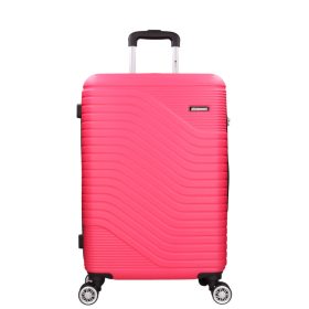 Benzi 5747 M pink közepes bőrönd