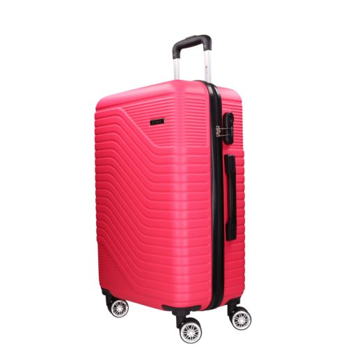 Benzi 5747 M pink közepes bőrönd