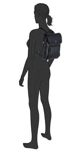 Gabor Bags MINA fekete hátizsák 00856