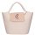 Karen 9420 bézs rozé rostbőr női táska