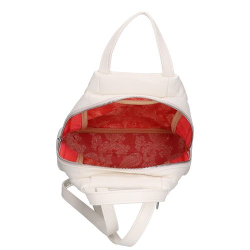 Chiara rostbőr hátizsák K 7031 fehér