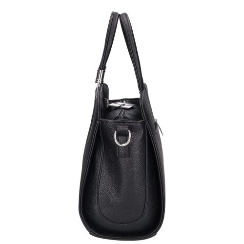 Karen rostbőr táska D 341 fekete fonott