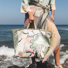 Anekke Original nagy zöld strandtáska 40474-223