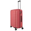 Travelite MOOBY M piros bővíthető közepes méretű bőrönd