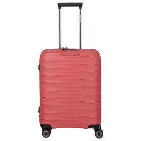 Travelite MOOBY S piros kabin méretű bőrönd