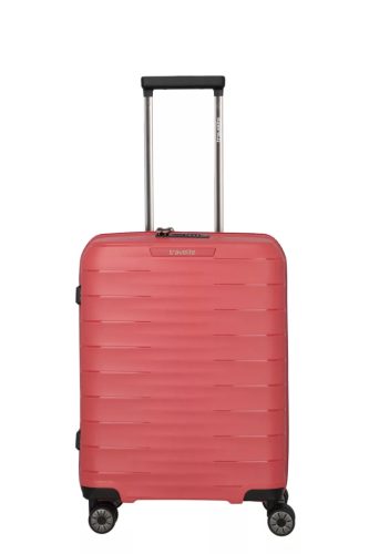 Travelite MOOBY S piros kabin méretű bőrönd