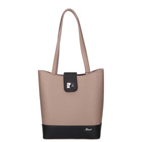 Karen 9437 bis drapp fekete rostbőr női táska