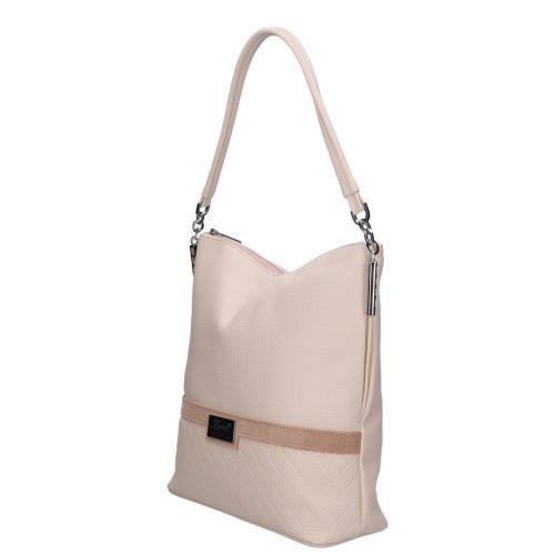 Karen rostbőr táska 1337 bis bézs steppelt