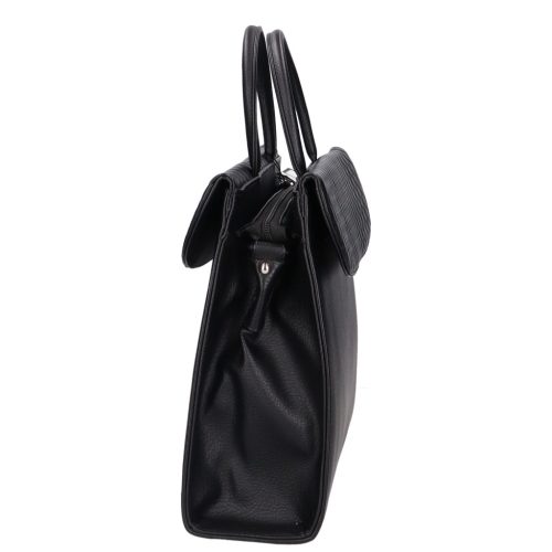 Karen 284 fekete steppelt rostbőr női táska