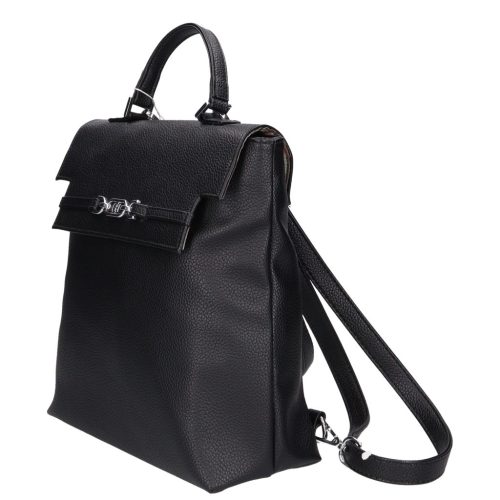 Chiara rostbőr hátizsák E 6017-G fekete