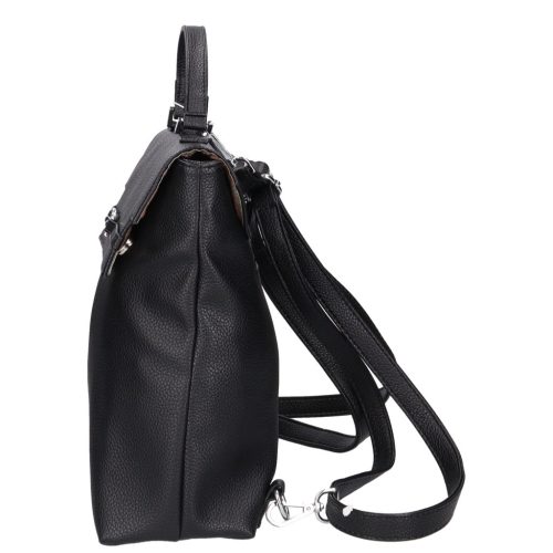 Chiara rostbőr hátizsák E 6017-G fekete