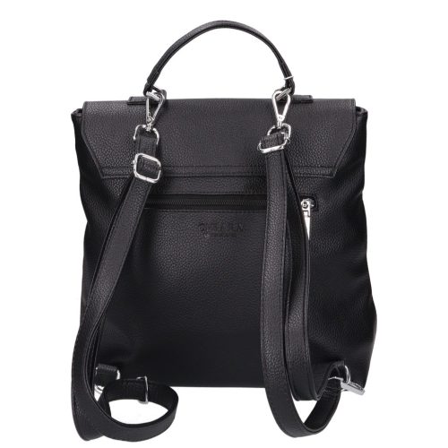 Chiara rostbőr hátizsák E 6017-G fekete